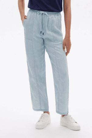 Straight Leg Pant - Soft Blue Wash